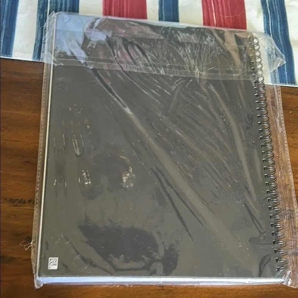 Elyse Breanne Inspirational Black Spiral Notebook new